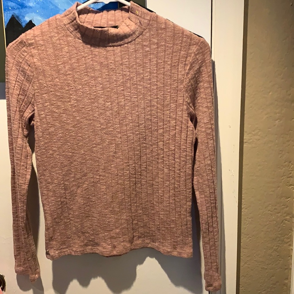 Forever 21 ribbed long sleeve shirt size L